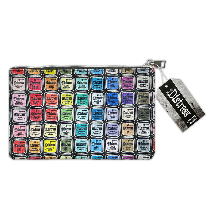 Tim Holtz Distress Zipper Bag Small, 5"X8" (TDA87007)