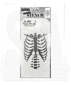 Tim Holtz layered stencil: Bones (THS185) New Halloween 2024