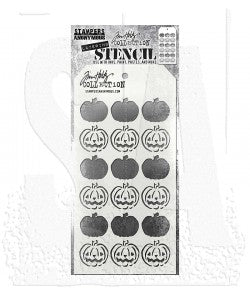 Tim Holtz layering stencil: Jacks (THS186) New Halloween 2024