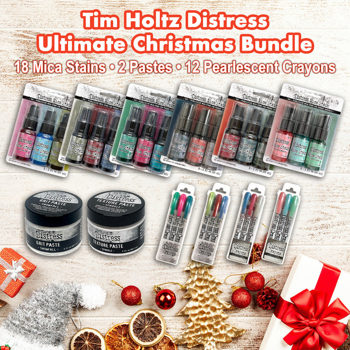 Tim Holtz Distress Ultimate Christmas Bundle