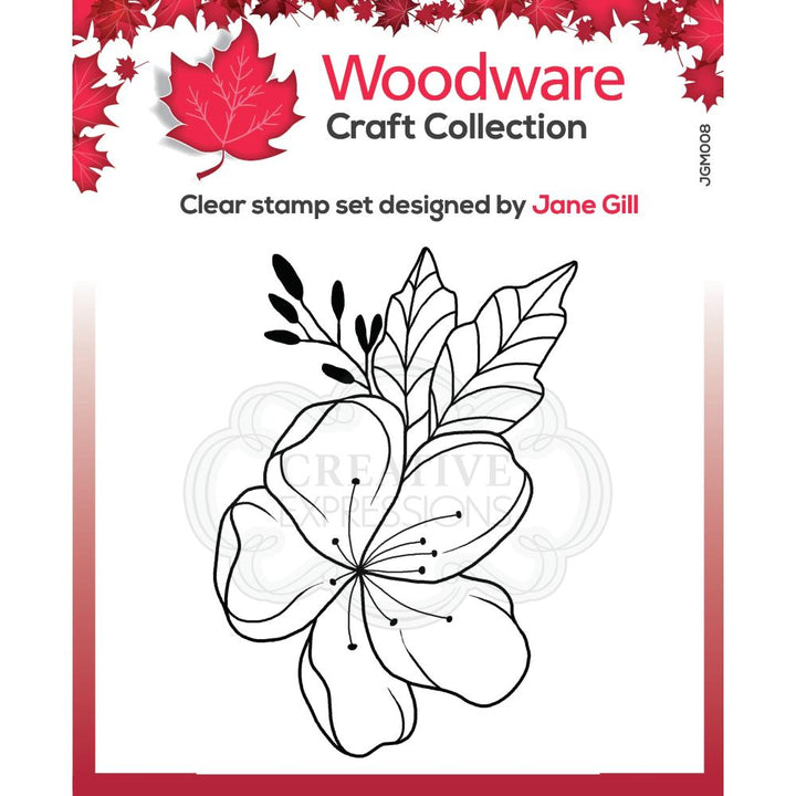 Woodware 4"x2.5" Clear Stamps: Mini Floral Wonder (JGM008)