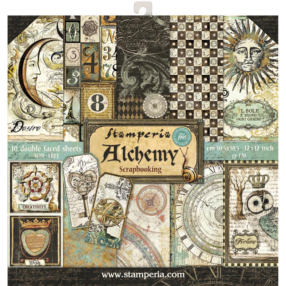 Stamperia Alchemy 12"x12" Double Sided Paper Pad (SBBL34)