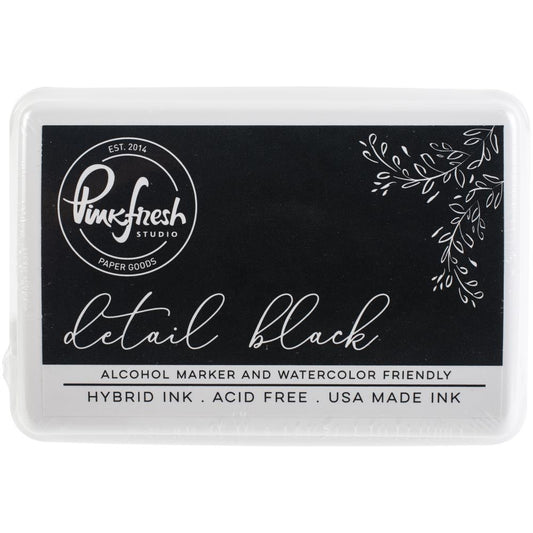 Pinkfresh Studio Hybrid Ink Pad: Detail Black (PFHI049)