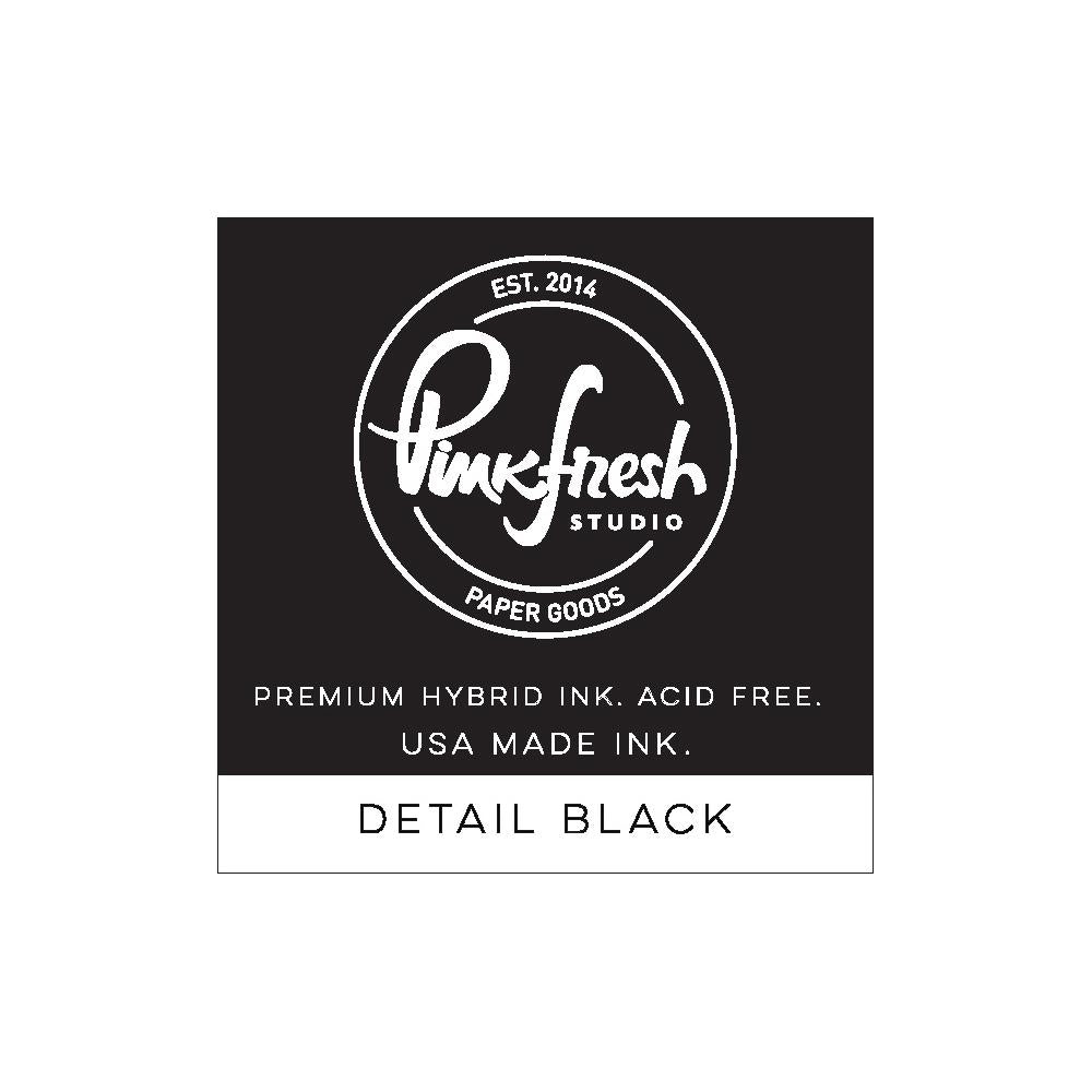 Pinkfresh Studio Hybrid Ink Cube: Detail Black (PFHIC013)
