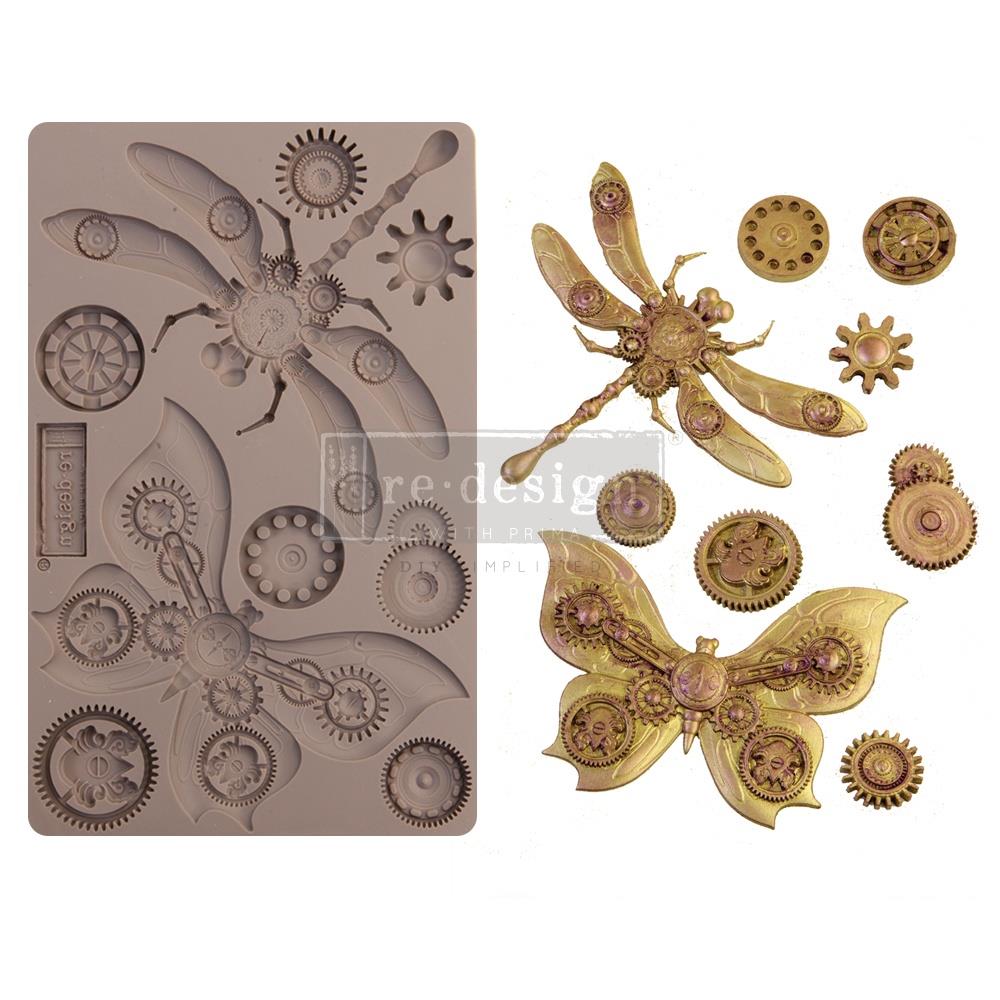 Prima Marketing 5"x8" Re-Design Mould: Mechanical Insecta (652142)