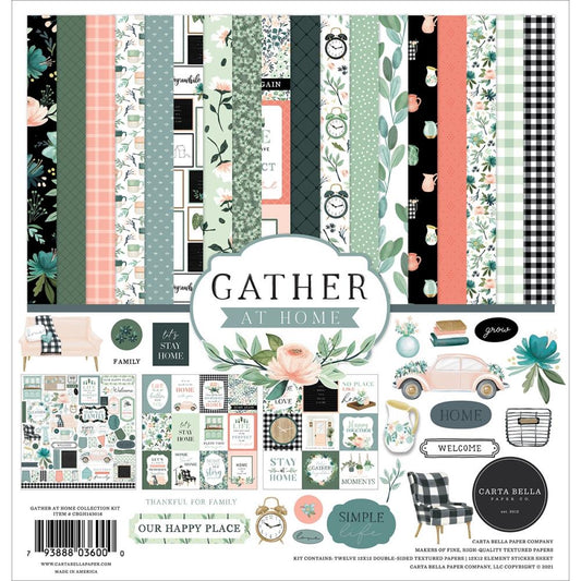 Carta Bella Gather At Home 12"x12" Collection Kit (GH143016)