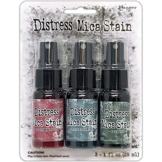 Tim Holtz Distress Mica Stain Set: Holiday Set #1 (SCK78234)