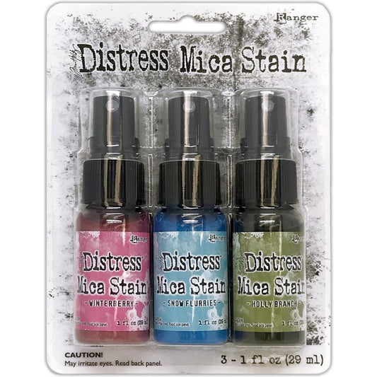 Tim Holtz Distress Mica Stain Set: Holiday Set #2 (SCK78241)