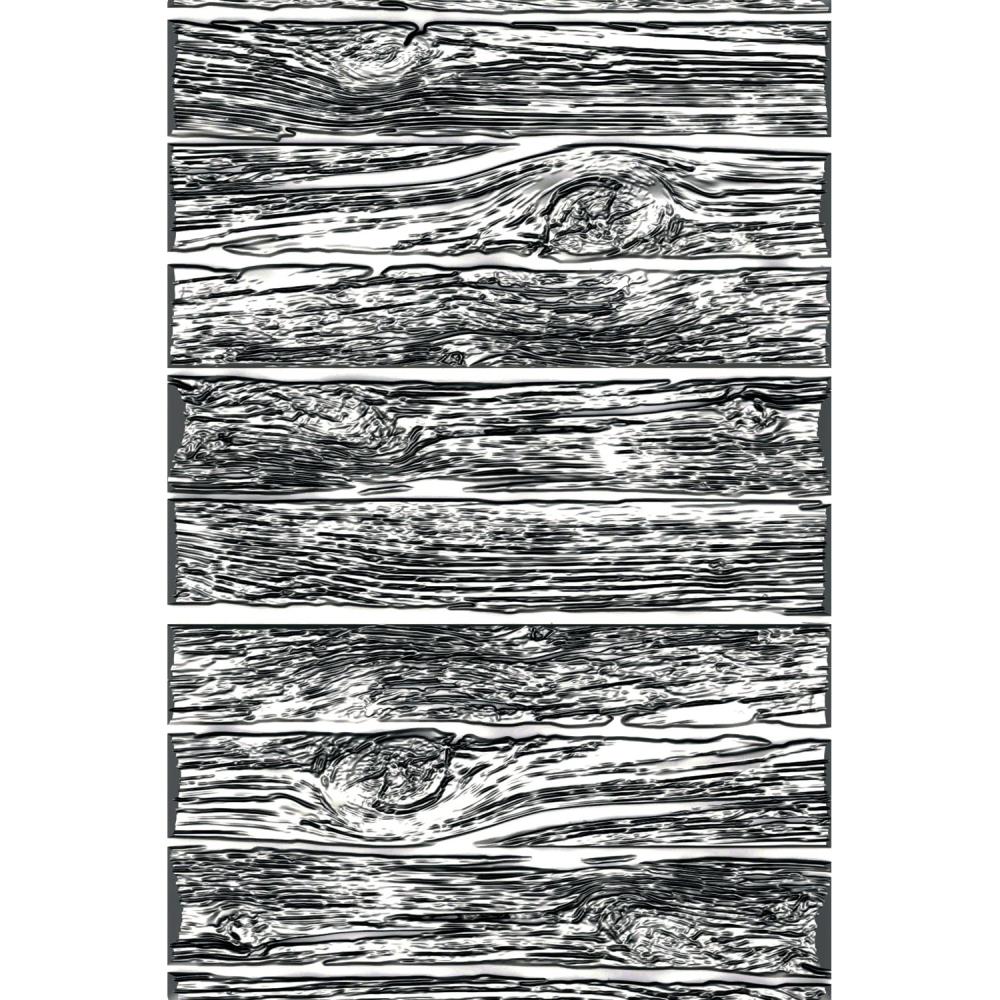 Tim Holtz 3D Texture Fades Embossing Folder: Mini Lumber, by Sizzix (665460)