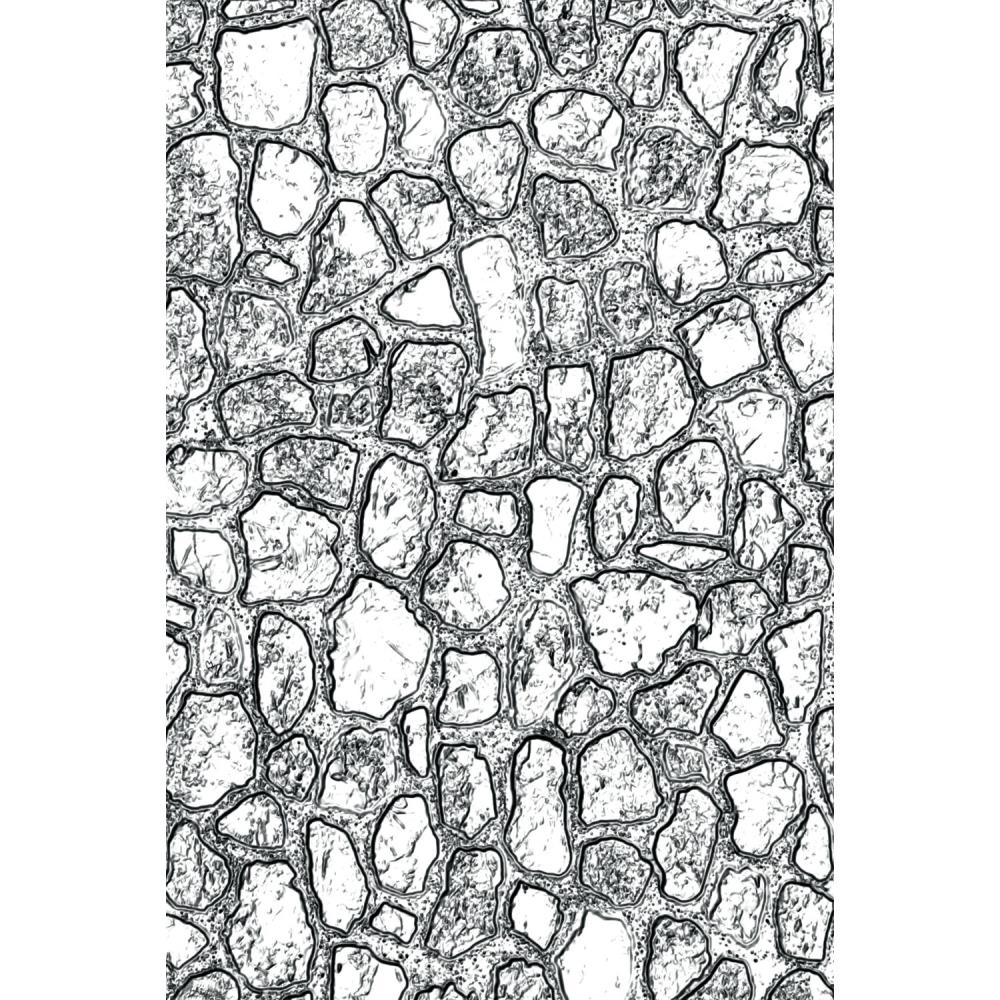 Tim Holtz 3D Texture Fades Embossing Folder: Mini Cobblestone, by Sizzix (665461)