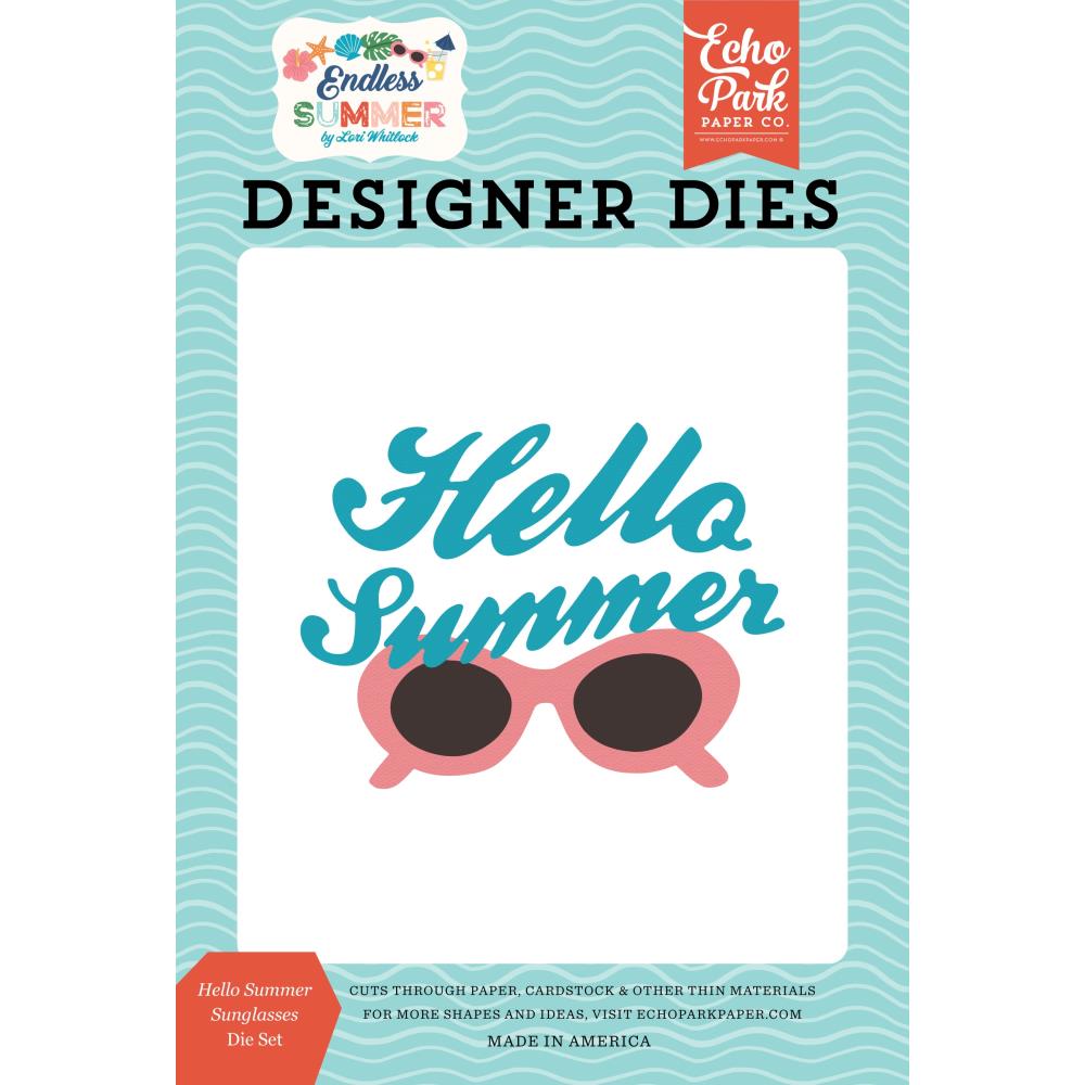Echo Park Endless Summer Dies: Hello Summer Sunglasses (ES274040)