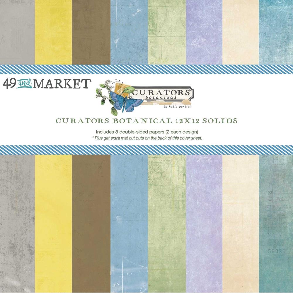 49 and Market Curators Botanical 12"x12" Solids Collection Pack (CB35779)