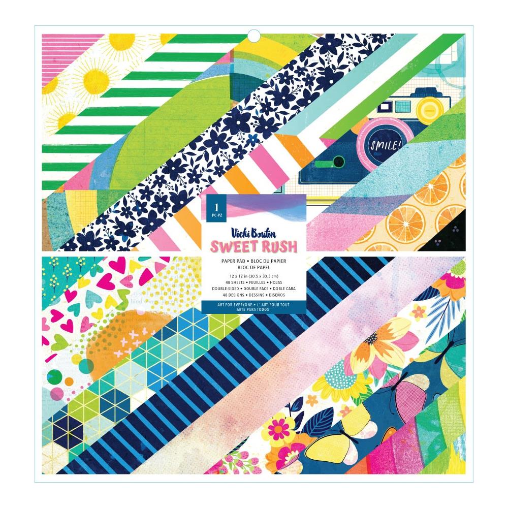 Vicki Boutin Sweet Rush 12"x12" Double Sided Paper Pad (VB003902)