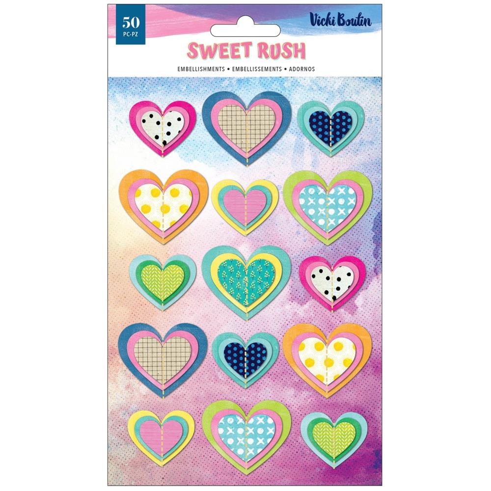 Vicki Boutin Sweet Rush Layered Stickers (VB013605)