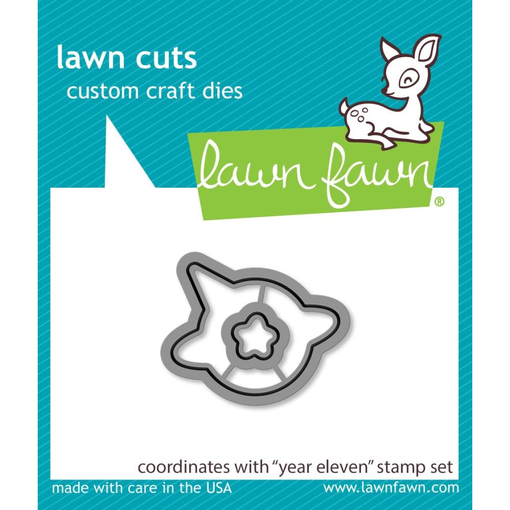 Lawn Fawn Lawn Cuts Custom Craft Die: Year Eleven (LF2787)