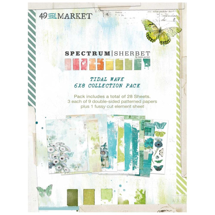49 and Market Spectrum Sherbet 6"x8" Collection Pack: Tidal Wave (SS36257)