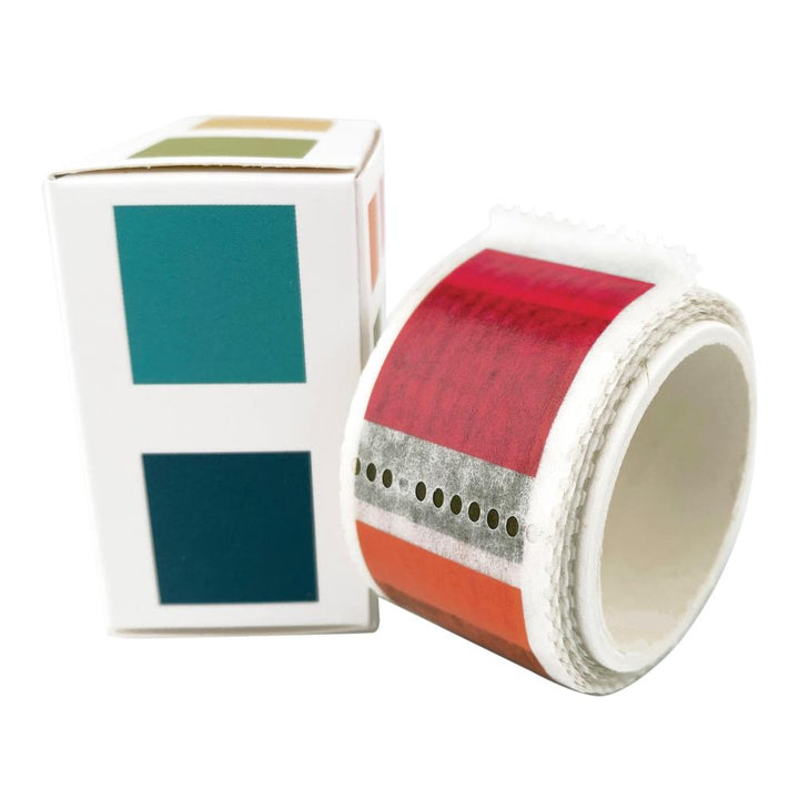 49 and Market Spectrum Sherbet Washi Tape Roll: Insta Postage Stamp (SS36479)