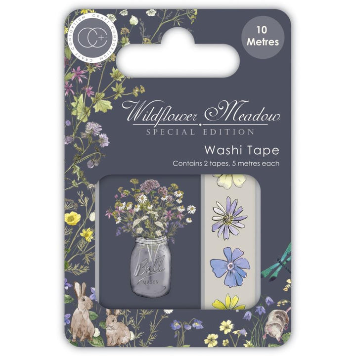 Craft Consortium Wildflower Meadow Washi Tape (CWTPE017)