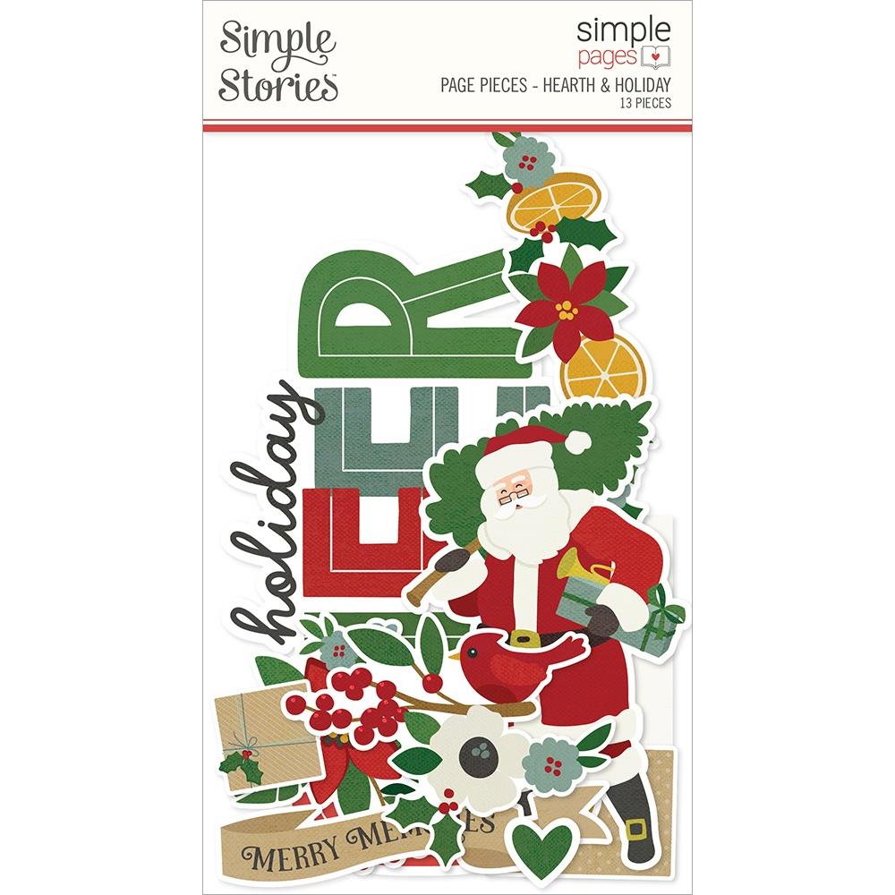 Simple Stories Hearth and Holiday Simple Pages Page Pieces (HEHO8230)
