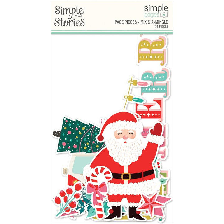 Simple Stories Mix and A-Mingle Simple Pages Page Pieces (MIXA8527)