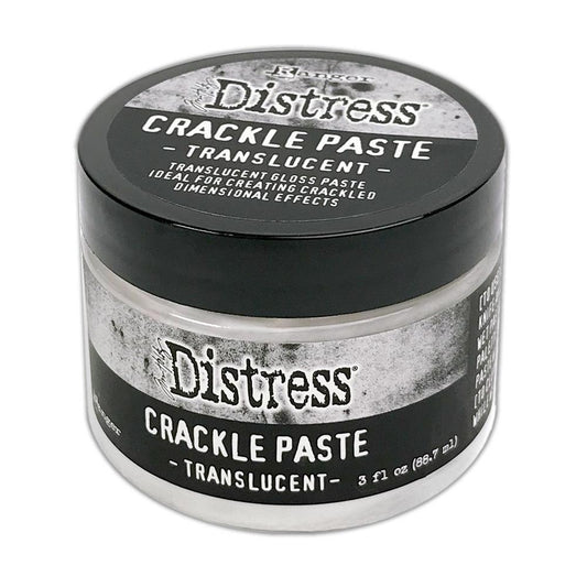 Tim Holtz Distress Crackle Paste: Translucent, 3oz (TDA79651)