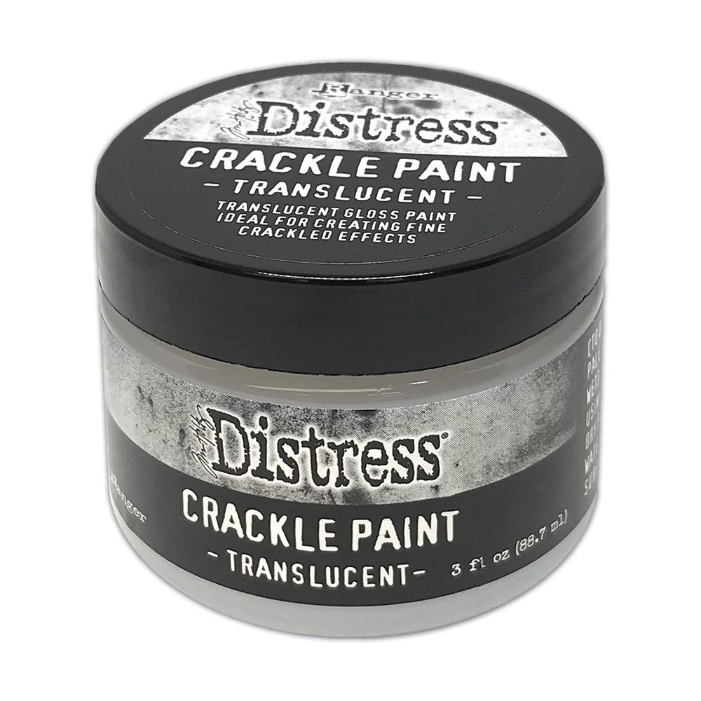 Tim Holtz Distress Crackle Paint: Transluscent, 3oz (TDC80411)