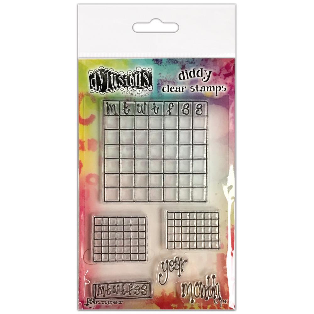 Dylusions Diddy Stamp Set: Check It Out!, by Dyan Reaveley (DYB80008)