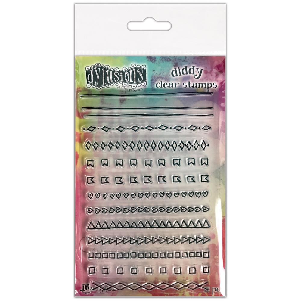 Dylusions Diddy Stamp Set: Mini Doodles, by Dyan Reaveley (DYB80022)