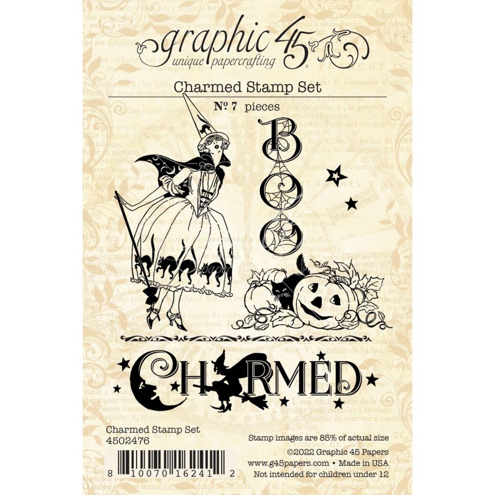 Graphic 45 Charmed Stamps Set (G4502476)