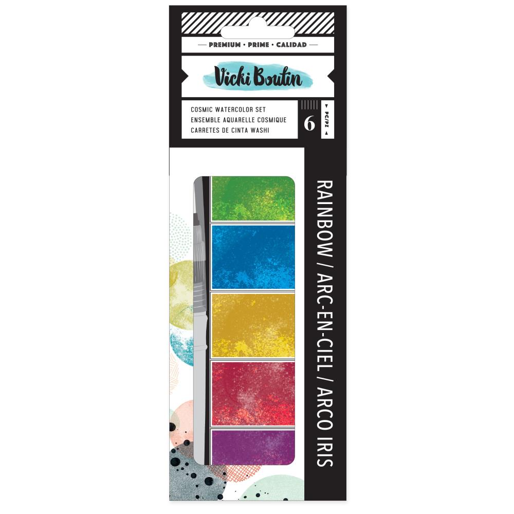 Vicki Boutin Print Shop Cosmic Watercolor Set: Rainbow (VB013866)