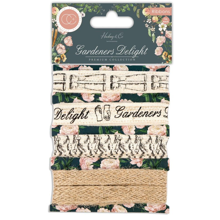 Craft Consortium Gardeners Delight Lace Ribbon Pack (CCRBN002)
