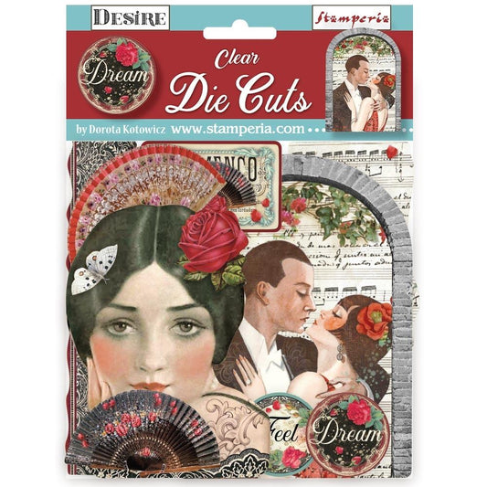 Stamperia Desire Clear Die Cuts (DFLDCP28)