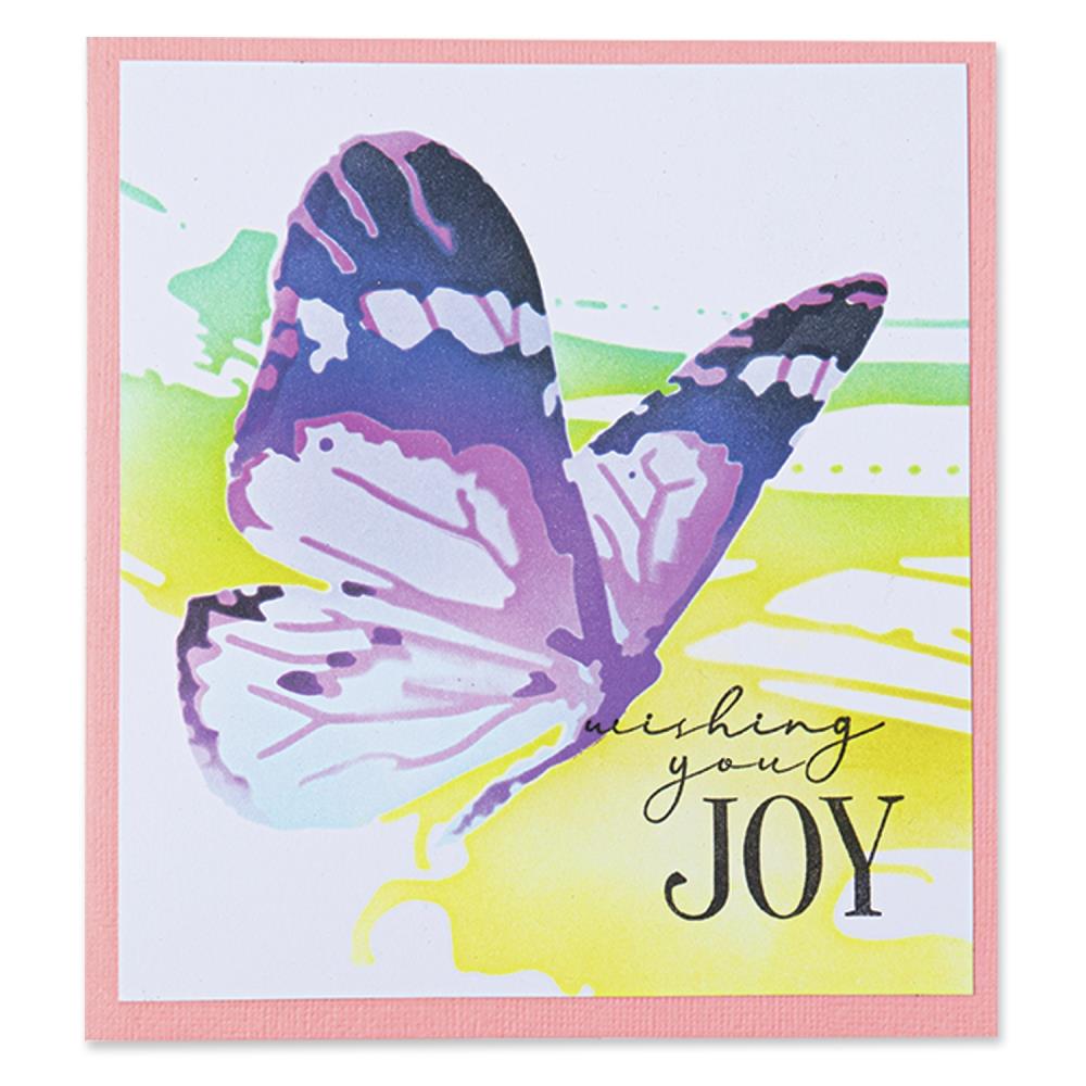 Sizzix 6"x6" Layered Stencil: Butterfly, by Olivia Rose (665262)
