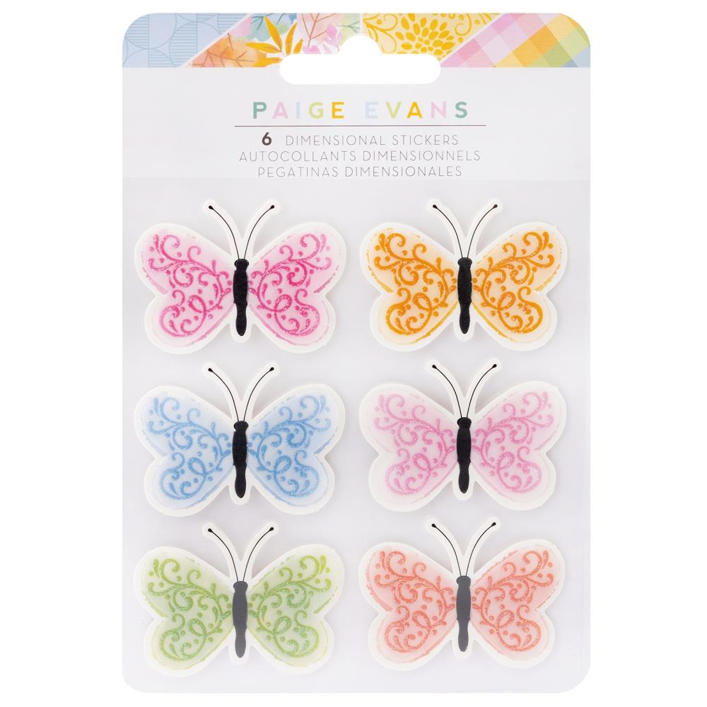 Paige Evans Garden Shoppe Dimensional Stickers (PE013802)