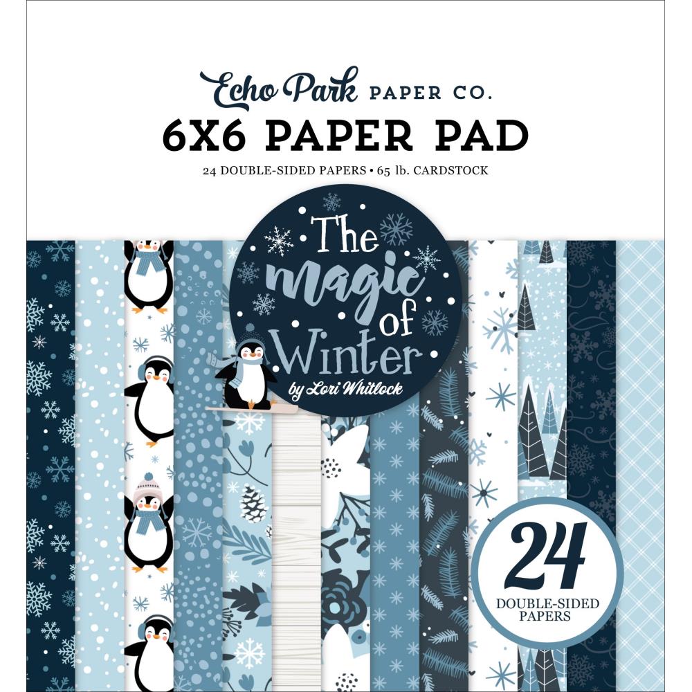 Echo Park The Magic Of Winter 6"x6" Double Sided Paper Pad (OW291023)
