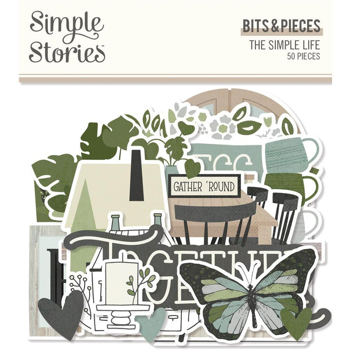 Simple Stories The Simple Life Bits and Piecs Die Cuts (IMP18817)