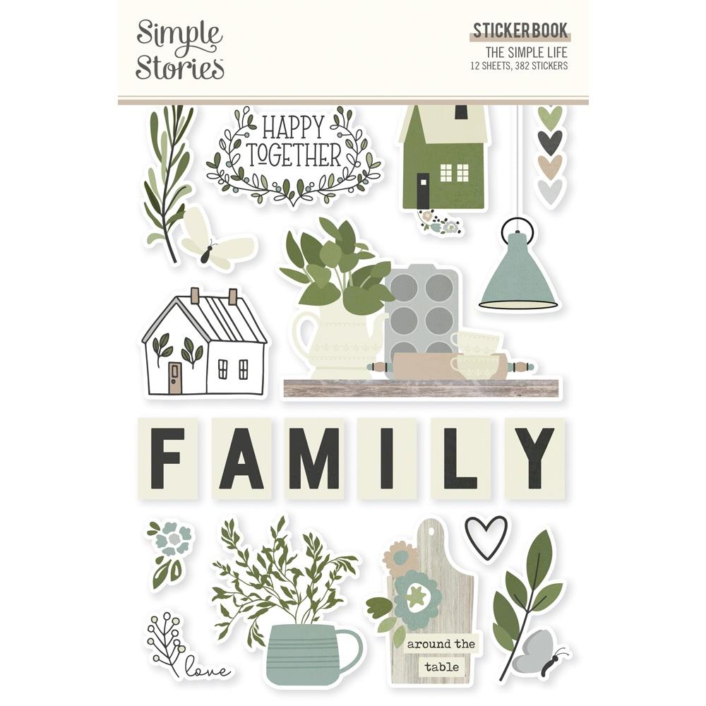 Simple Stories The Simple Life Sticker Book (IMP18820)
