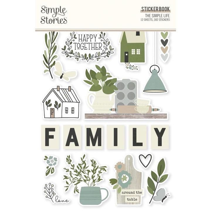 Simple Stories The Simple Life Sticker Book (IMP18820)
