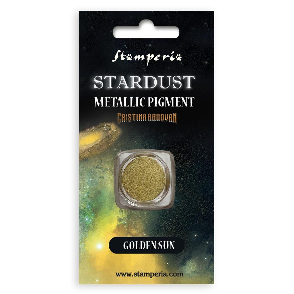 Stamperia Stardust Metallic Pigment: Golden Sun (KAPRB02)