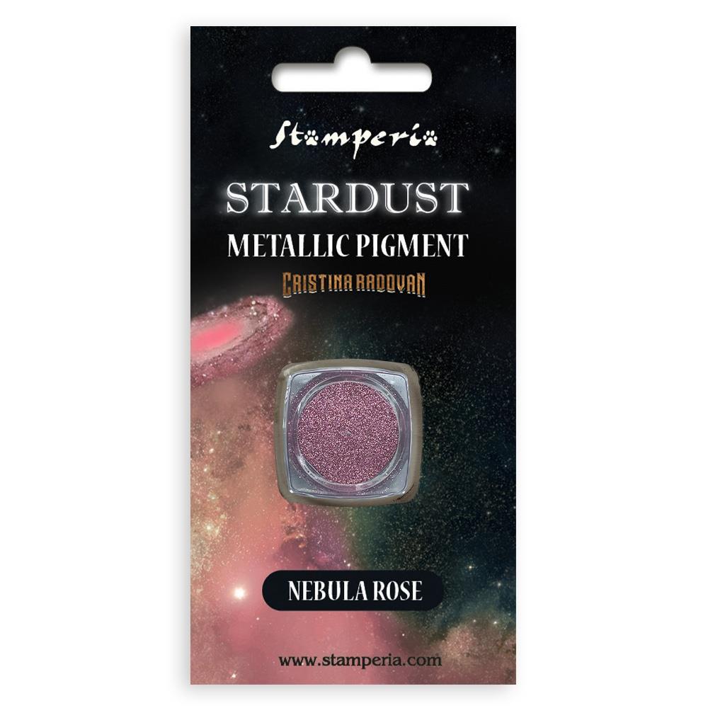 Stamperia Stardust Metallic Pigment: Nebula Rose (KAPRB05)