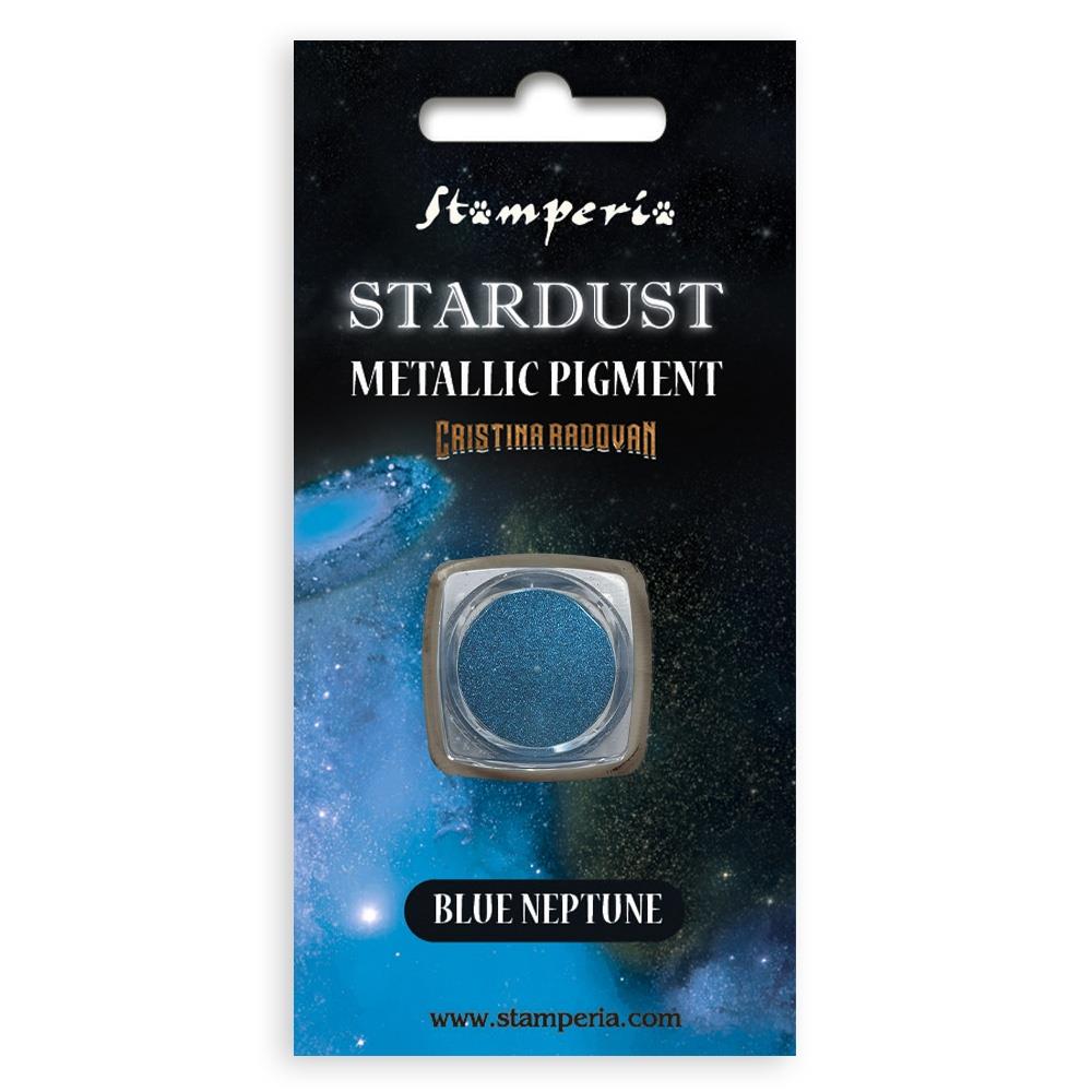 Stamperia Stardust Metallic Pigment: Blue Neptune (KAPRB06)