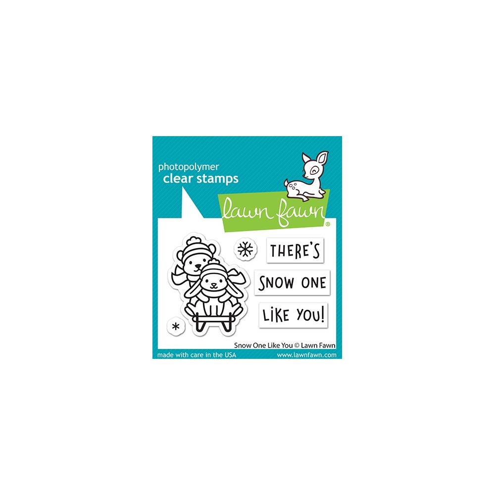 Lawn Fawn 3"x2" Clear Stamps: Snow One Like You (LF2943)