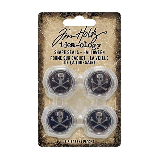 Tim Holtz Idea-Ology Halloween Metal Shape Seals (TH94269)