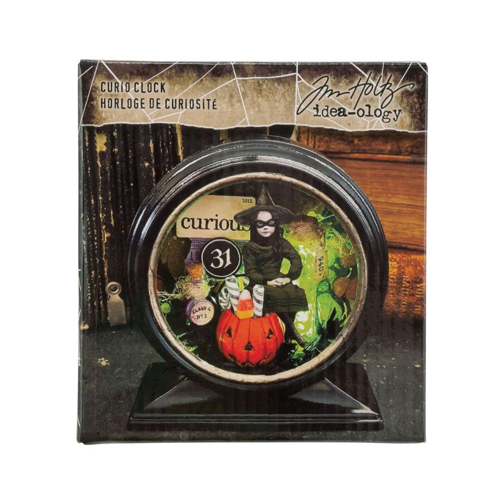 Tim Holtz Idea-Ology Halloween Curio Clock (TH94274)