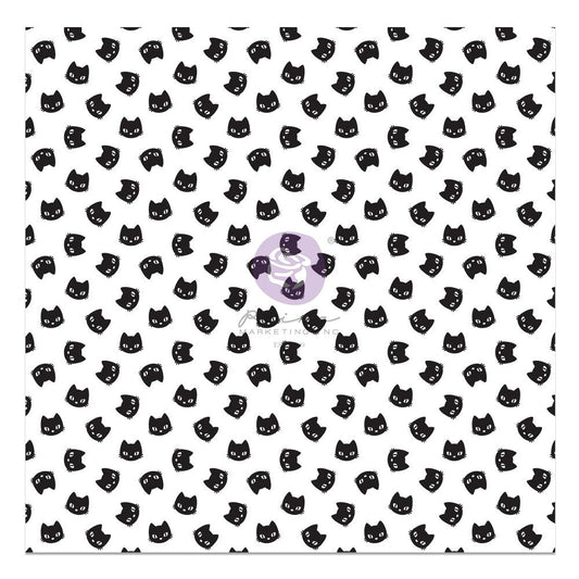 Prima Marketing Luna 12"x12" Single Sided Acetate Paper: Kitties (FG999087)