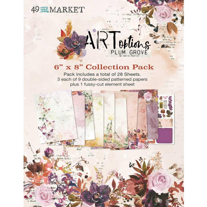 49 and Market Plum Grove 6"x8" Collection Pack (APG38695)