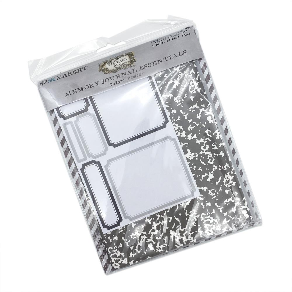 49 and Market Memory Journal Essentials: Pewter (49MJE38381)