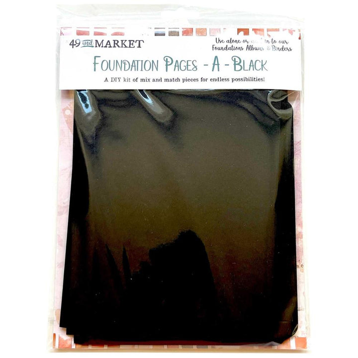 49 and Market Memory Journal Foundations Pages A: Black (49FPA39074)