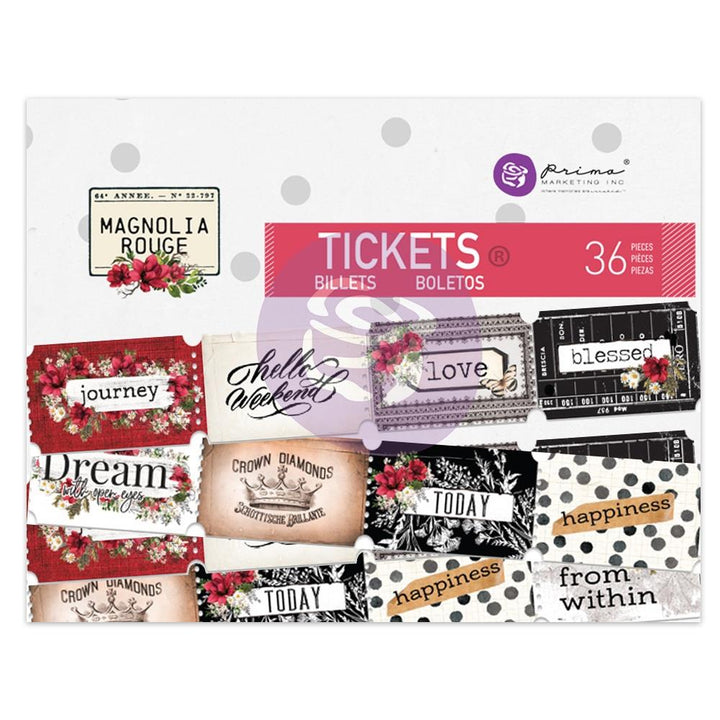 Prima Marketing Magnolia Rouge Tickets (P658267)