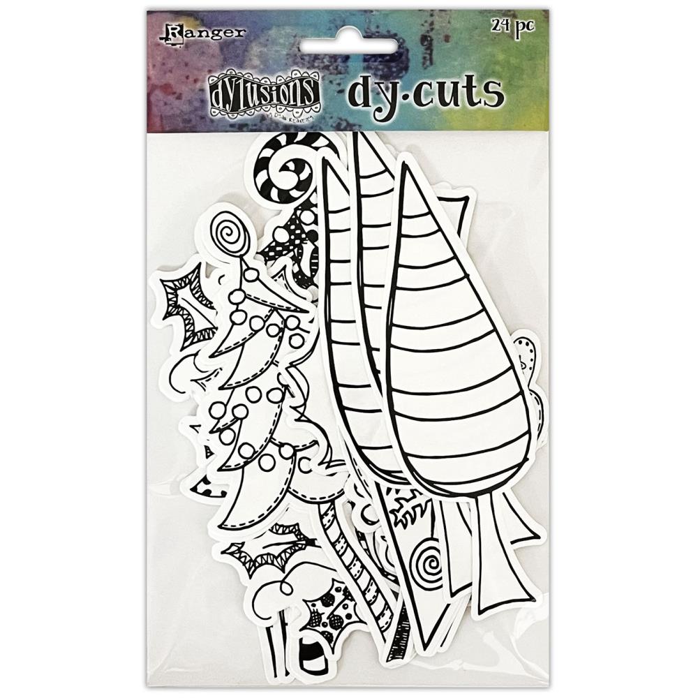 Dylusions Christmas Dy-Cuts: Me Trees (DYA81555)
